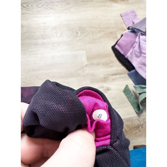 Lululemon Sweaty Endeavor Tie Dye High Rise Mesh Gathered Hem Leggings 8 - Picture 14 of 14